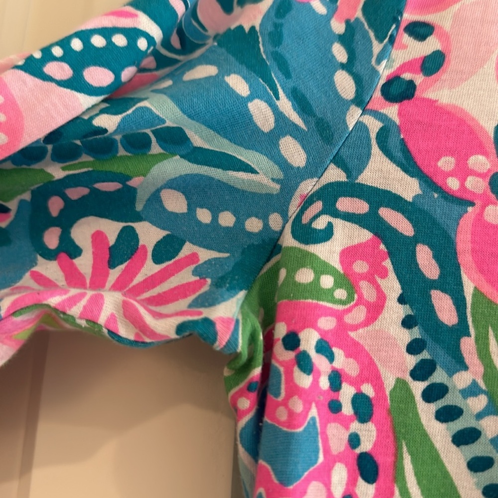 Lilly Pulitzer geanna cotton swing floral dress - Picture 4 of 6